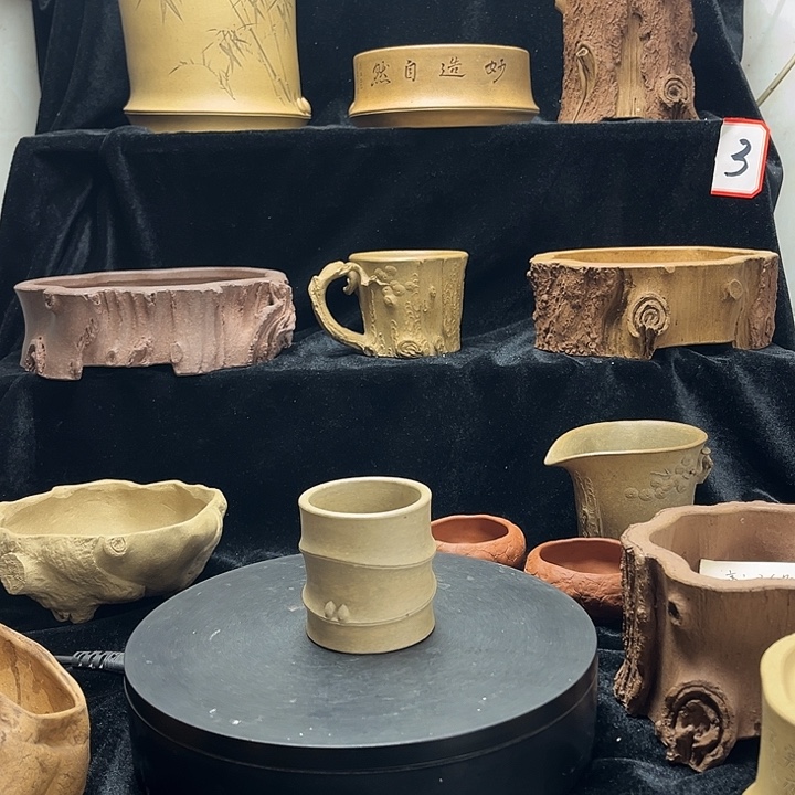 泥塑全手工制作小客杯