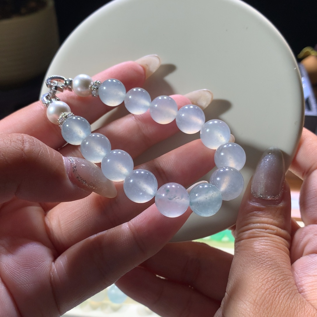 未镶嵌手串翡翠卡11卡10福利款冰种手串