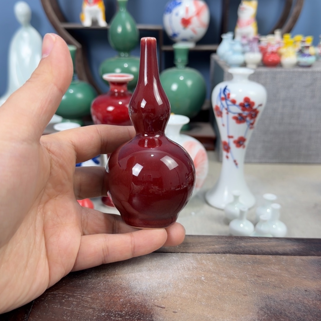 陶瓷手工小花器摆件