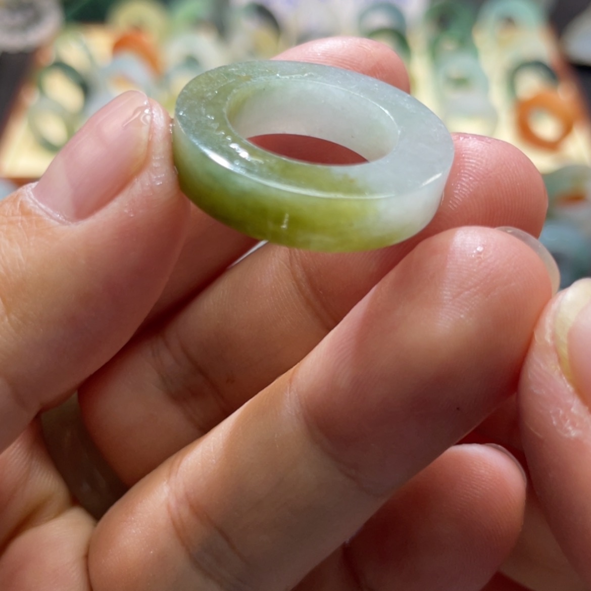 【闪购商品】定制翡翠未镶嵌天然翡翠14-21圈