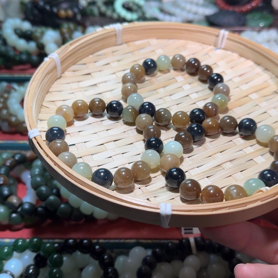 和田玉未镶嵌手链多样性发货拍一发一