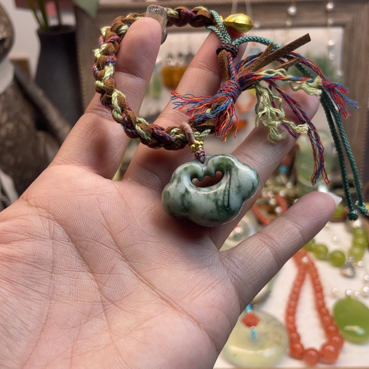 蛇纹石玉手链未镶嵌