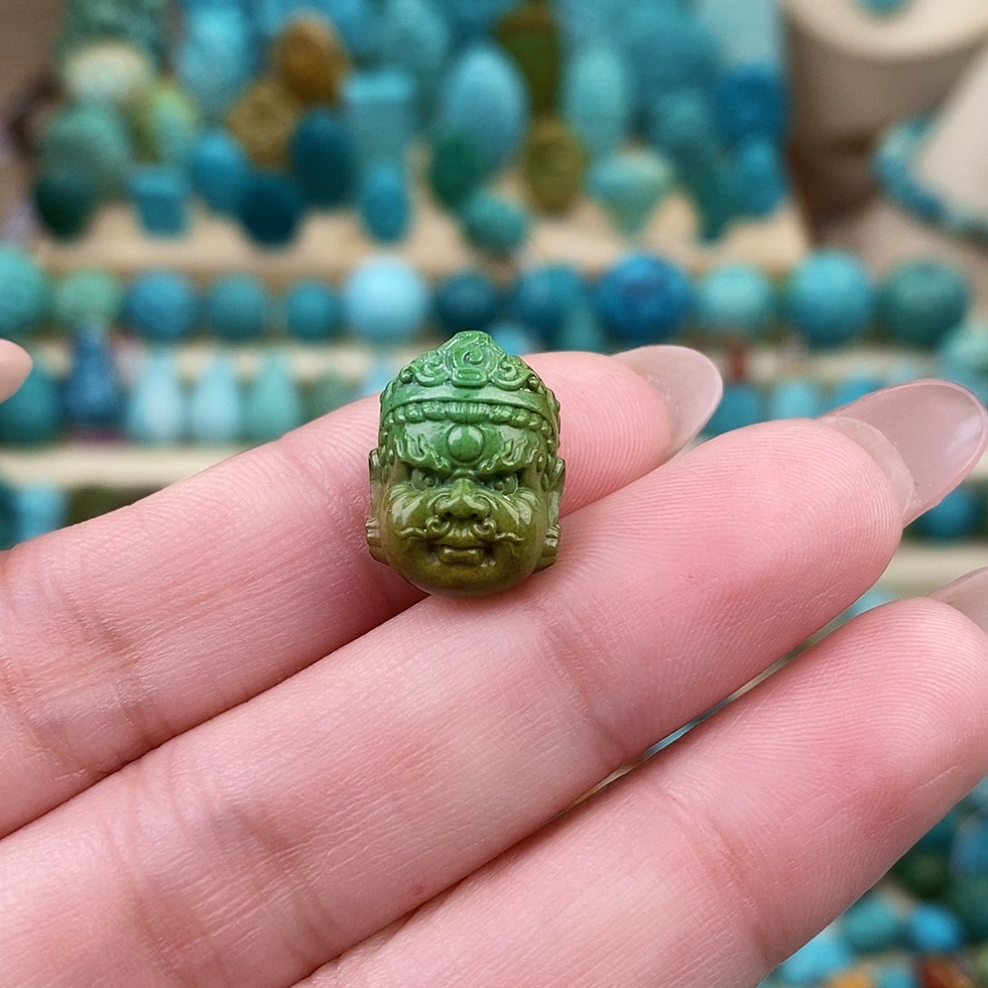 绿松石珠宝奇石未镶嵌