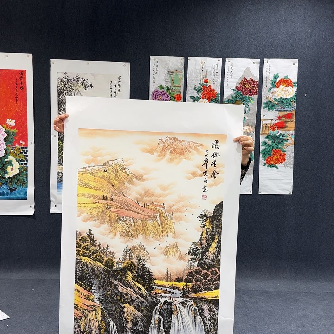 客厅年画装饰画客厅