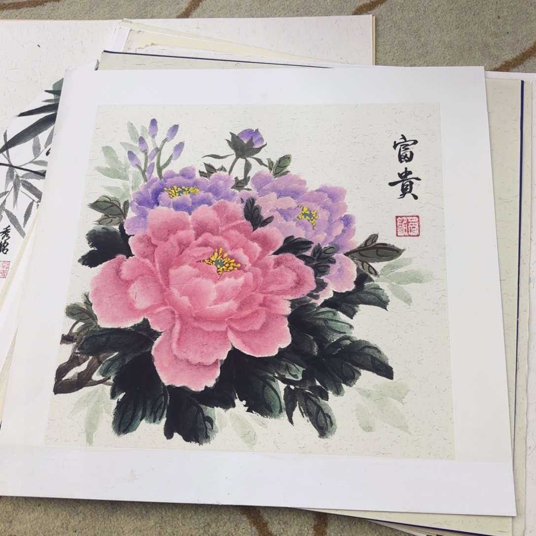 国画国画老师作品刘