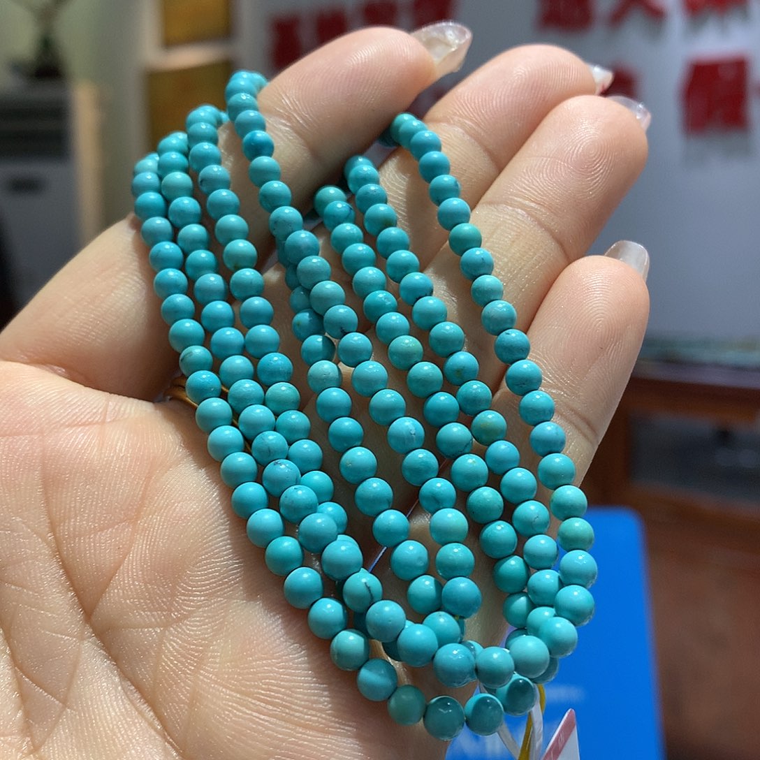 绿松石长链未镶嵌