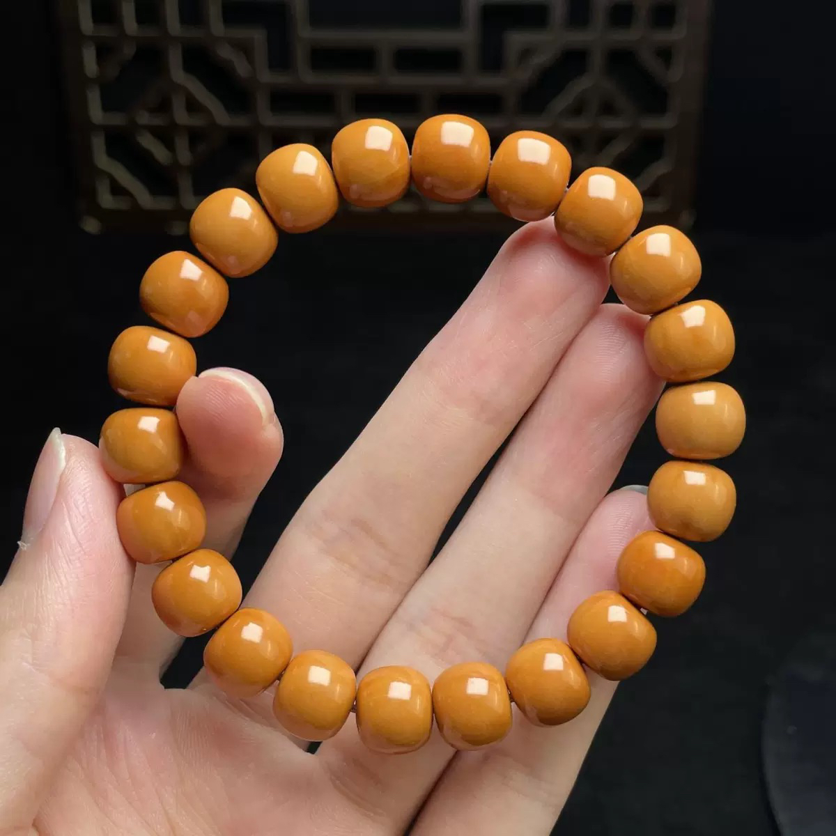 全品毕业级猴头手串老型珠卡10 A888