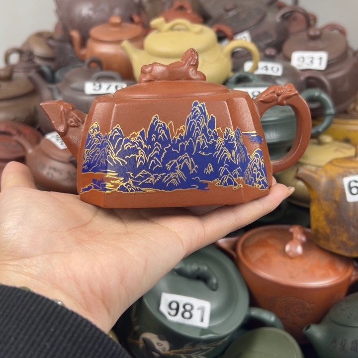 茶壶紫砂紫砂壶微瑕