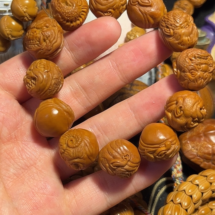 手串/手链橄榄核十二生肖恶僧