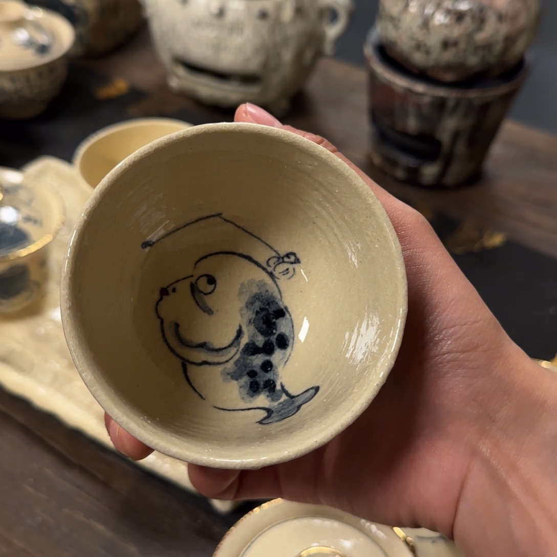 瓷片景德镇手作器皿了