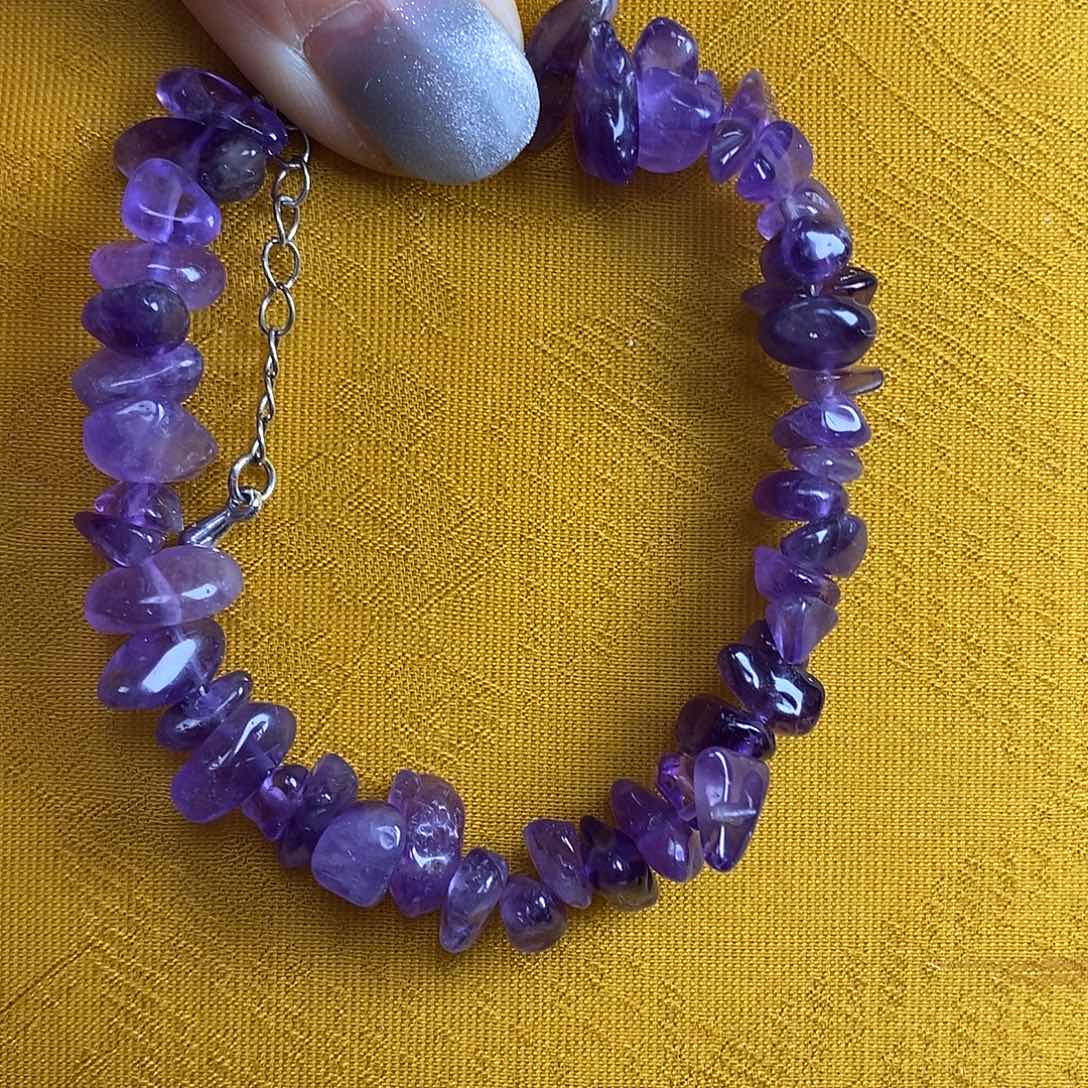 紫晶手绳未镶嵌手串