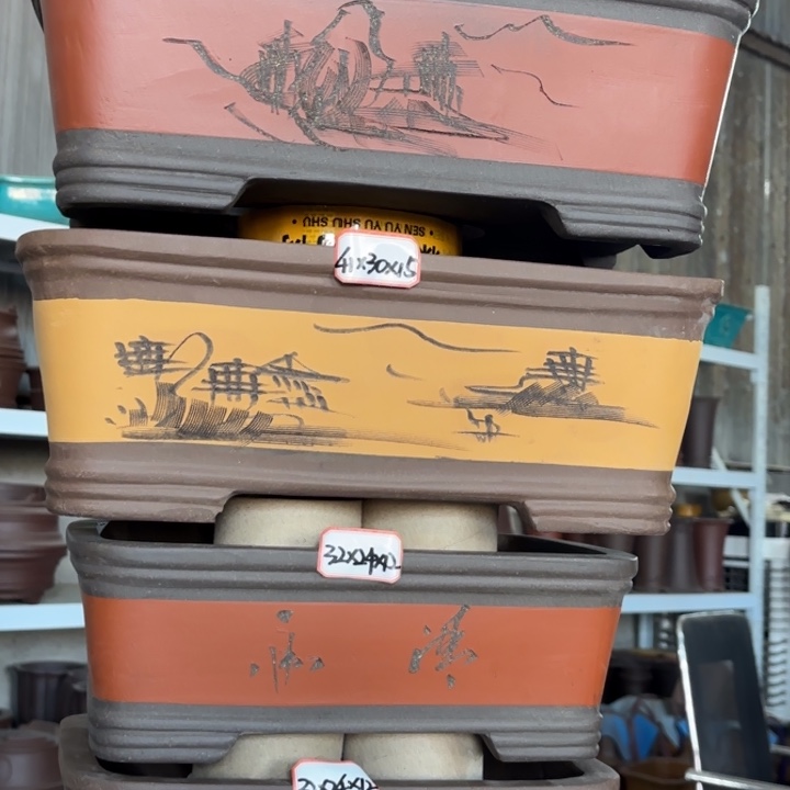 紫砂花盆          128-4