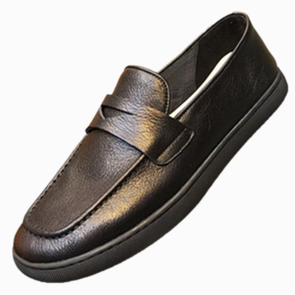  【孤品孤卖】真皮休闲皮鞋男士真皮单鞋正装鞋舒适【55-69】