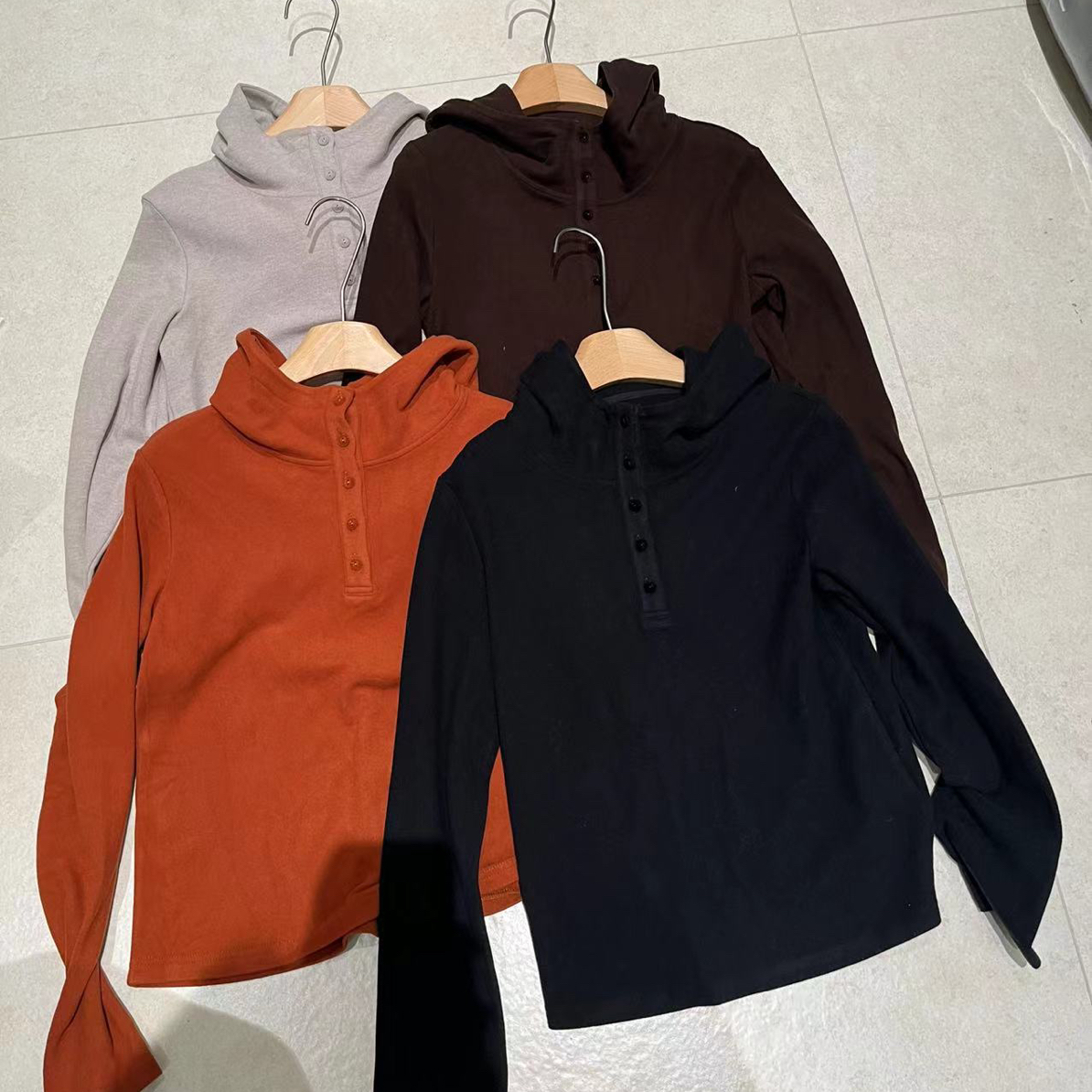 C·YJ三店【连帽双面德绒】设计小衫