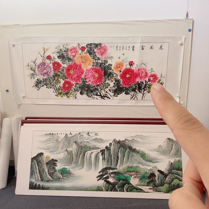 国画215*85尺寸好看好看