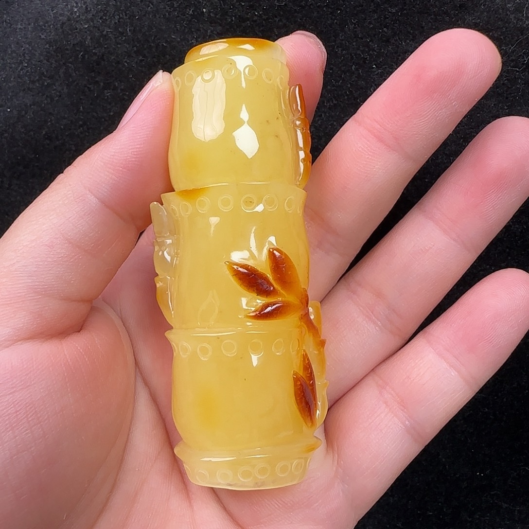 蜜蜡未镶嵌珠宝奇石微粉