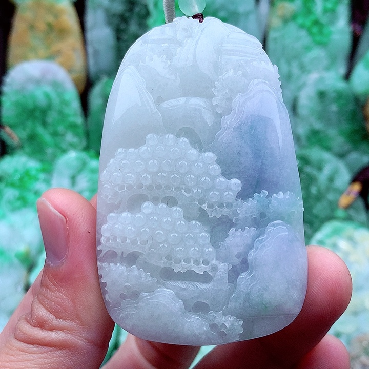 翡翠吊坠(不含链)未镶嵌