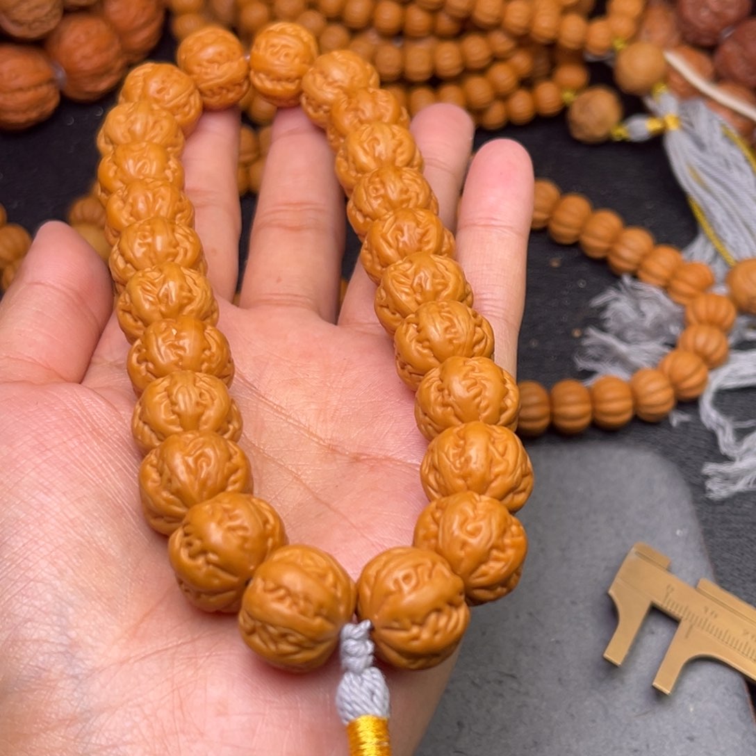 猴头核桃吊坠17新麻花八棱手持素