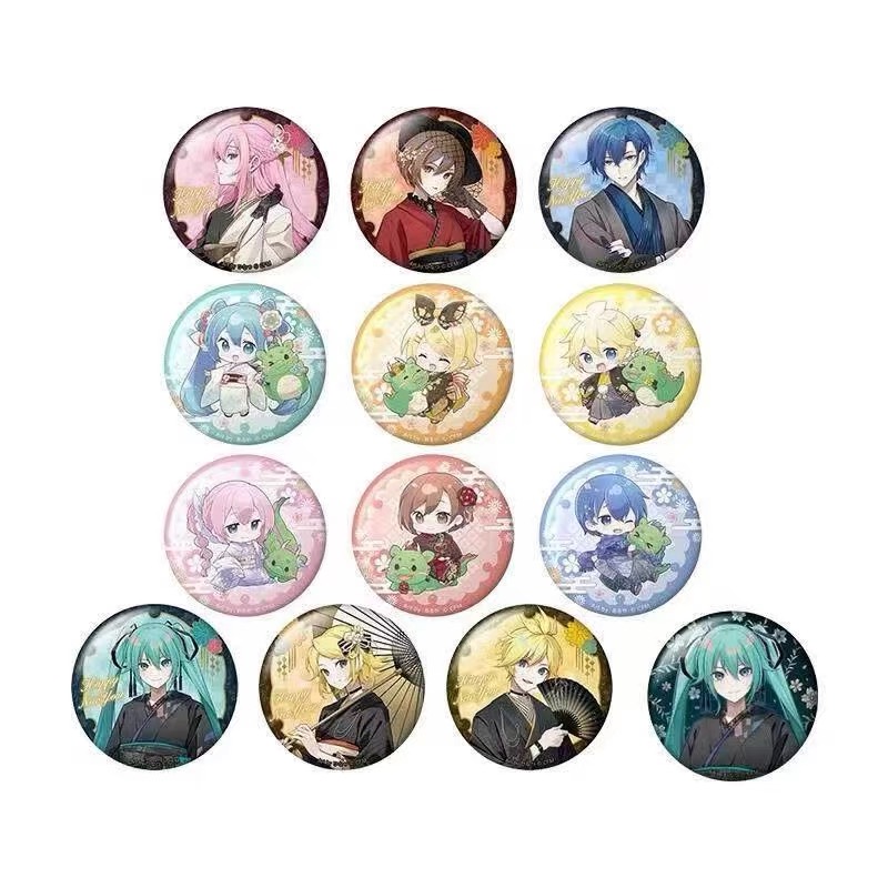 初音未来新年和服吧唧