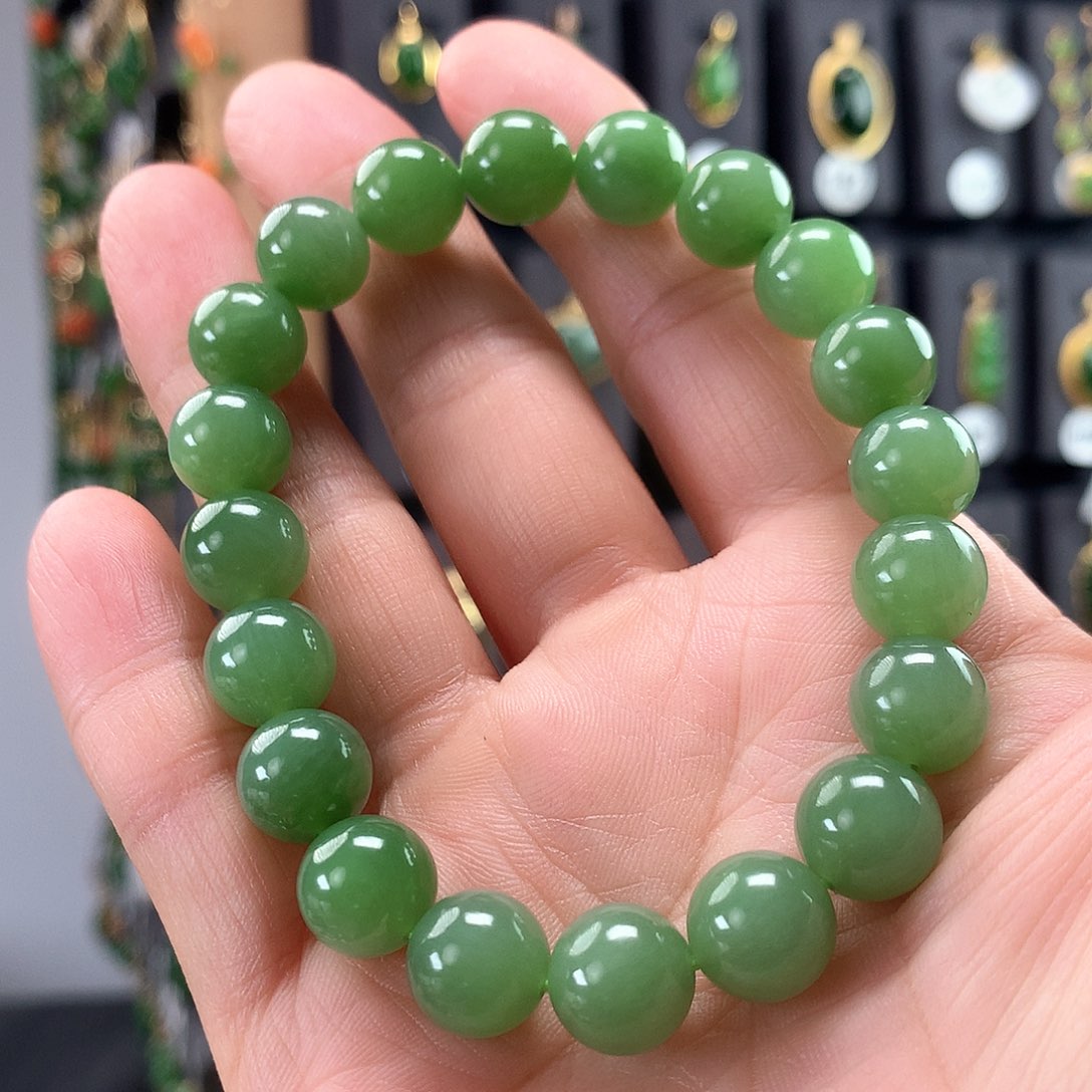 和田玉手链未镶嵌