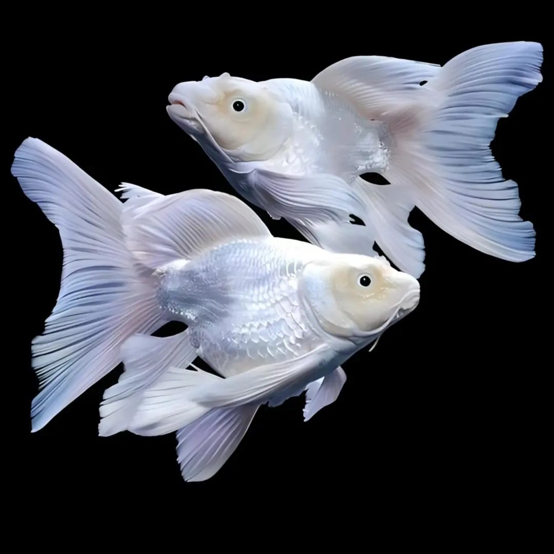 新版蝴蝶鲤淡水鱼普身短身好养易活鱼观赏鱼刀疤观赏水宠白色
