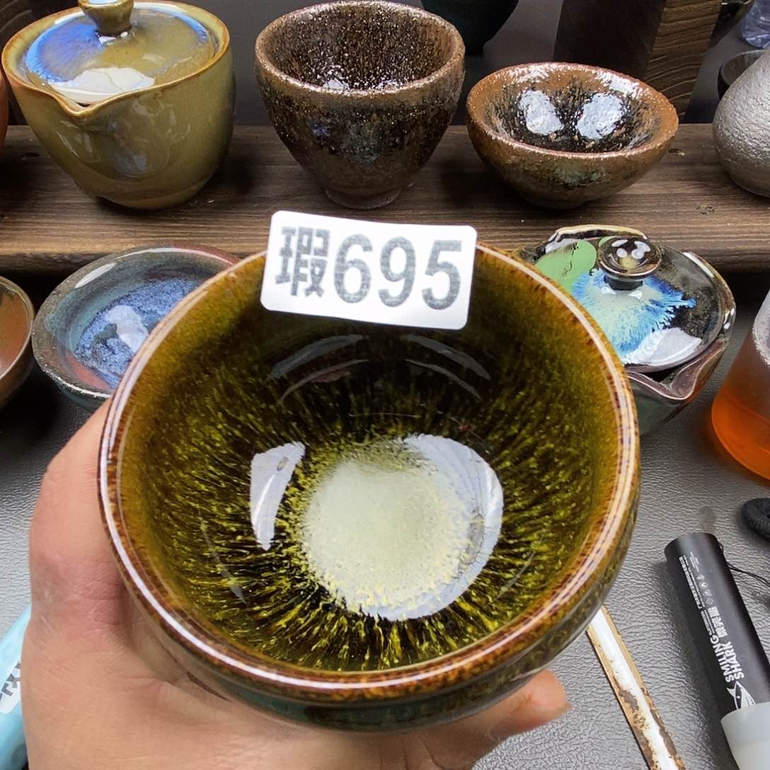 茶盏微瑕建盏主人杯子