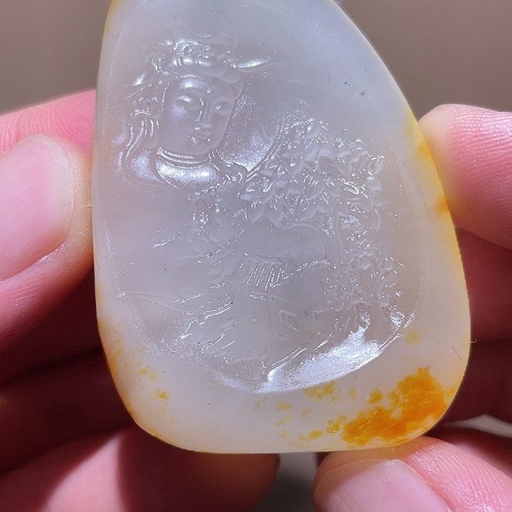 和田玉挂件未镶嵌D1 