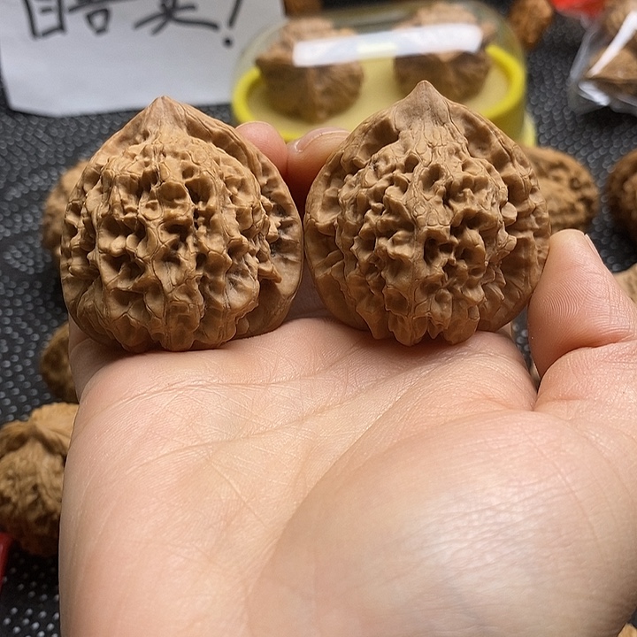 文玩核桃吊坠官帽42