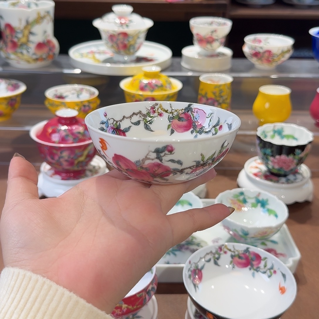 珐琅彩主人杯茶具茶具茶具