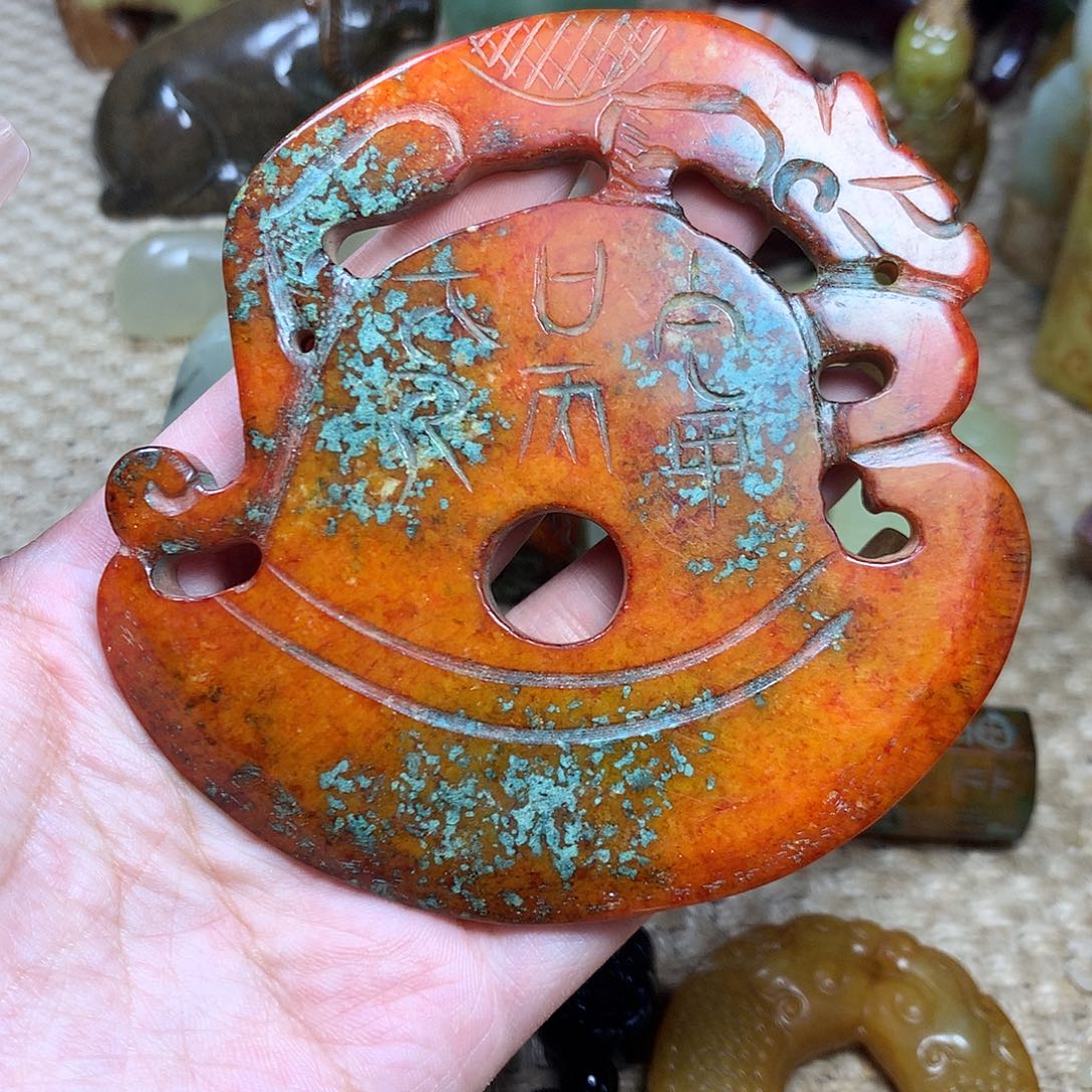 白玉菩提吊坠挂件