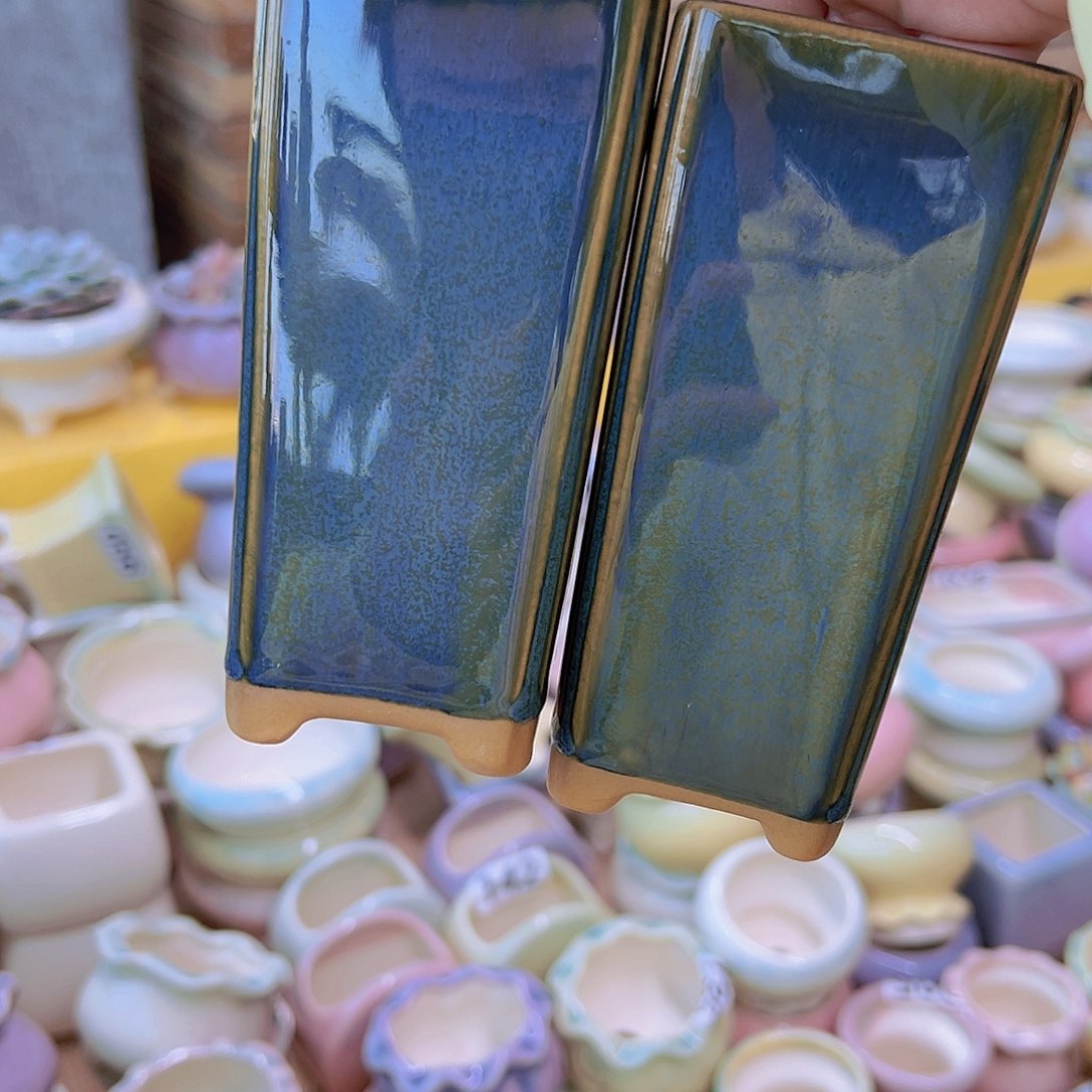 红陶陶瓷花盆当场满12包邮