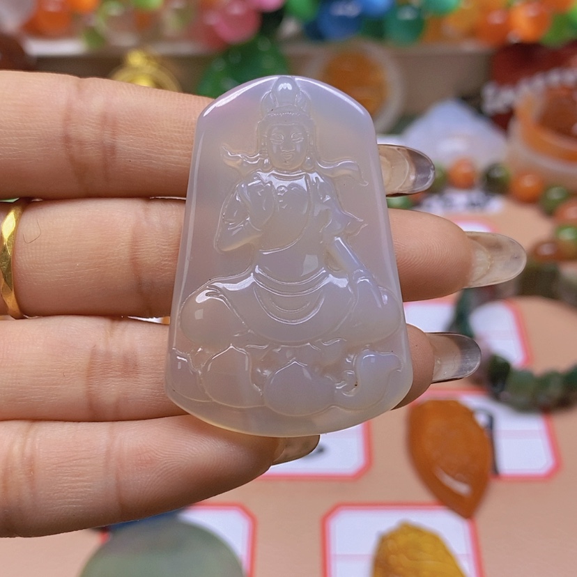 【闪购商品】玛瑙/玉髓颈饰未镶嵌王***8