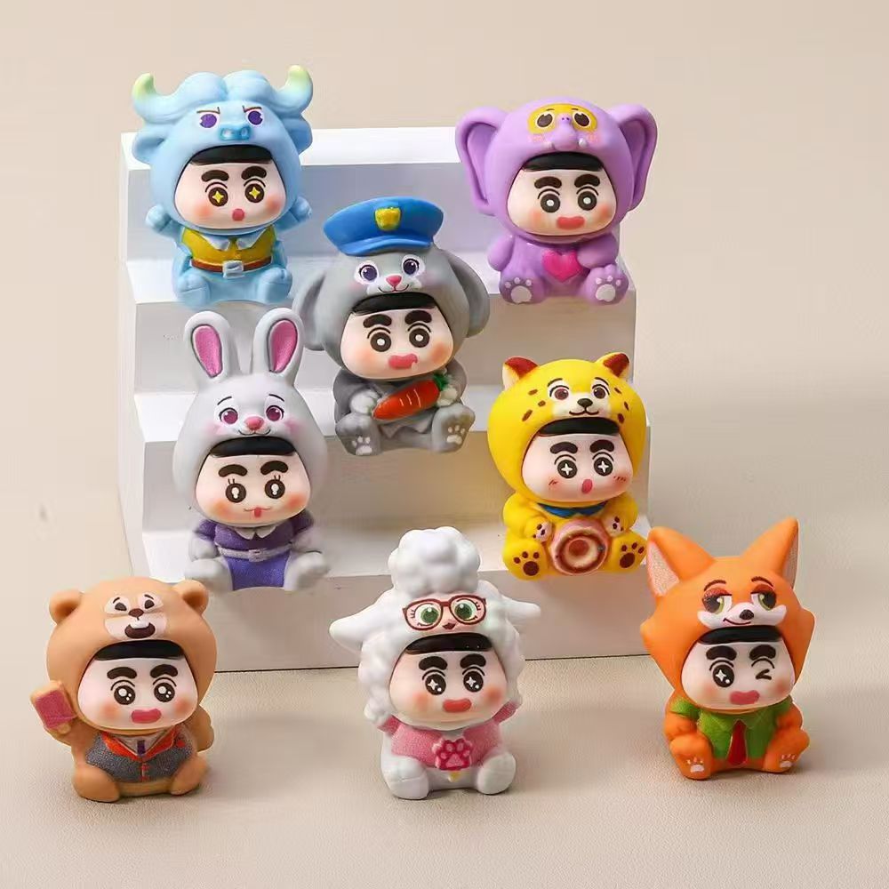 【动物城小心】可爱动物摆件diy