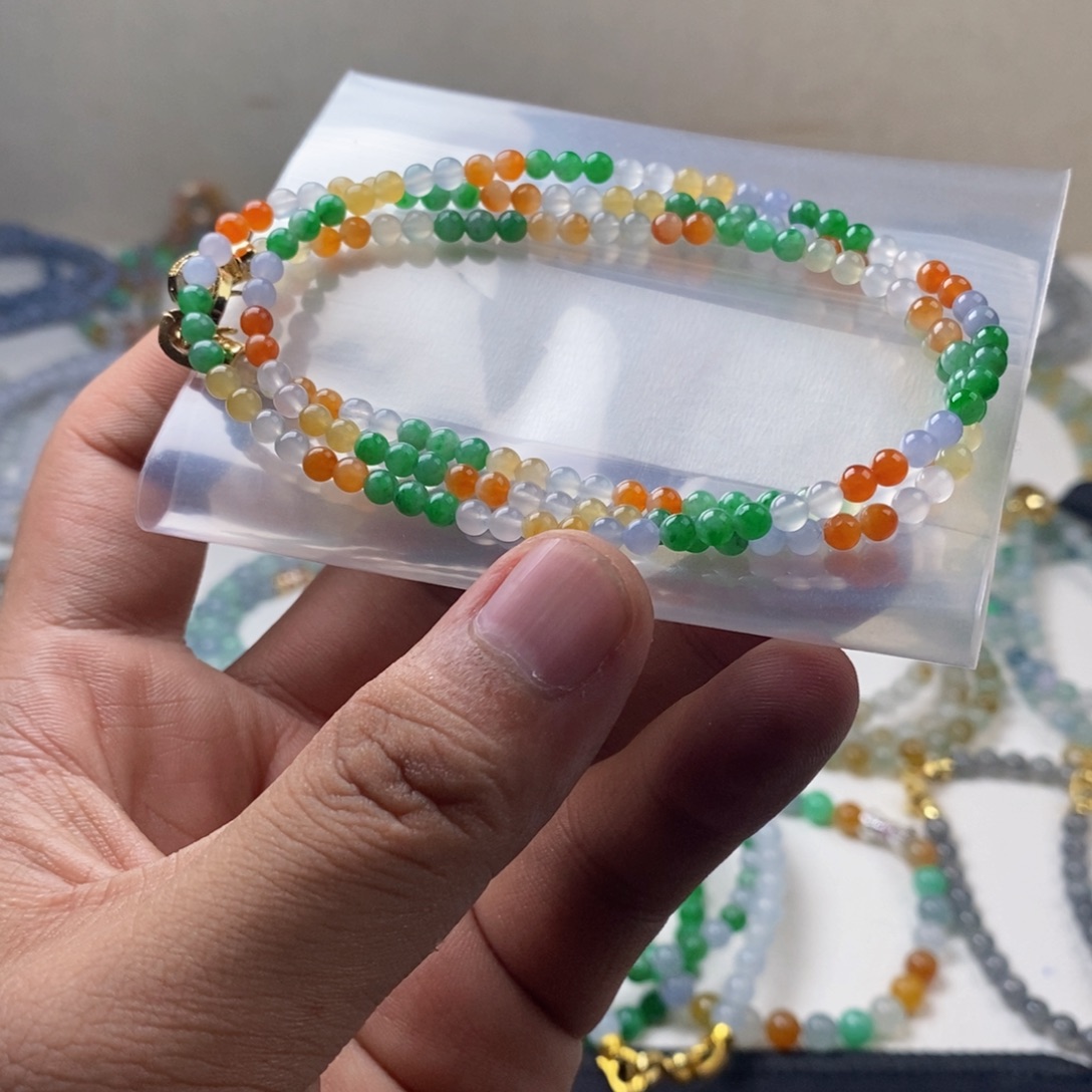 定制翡翠未镶嵌缅甸翡翠a货卡3.8