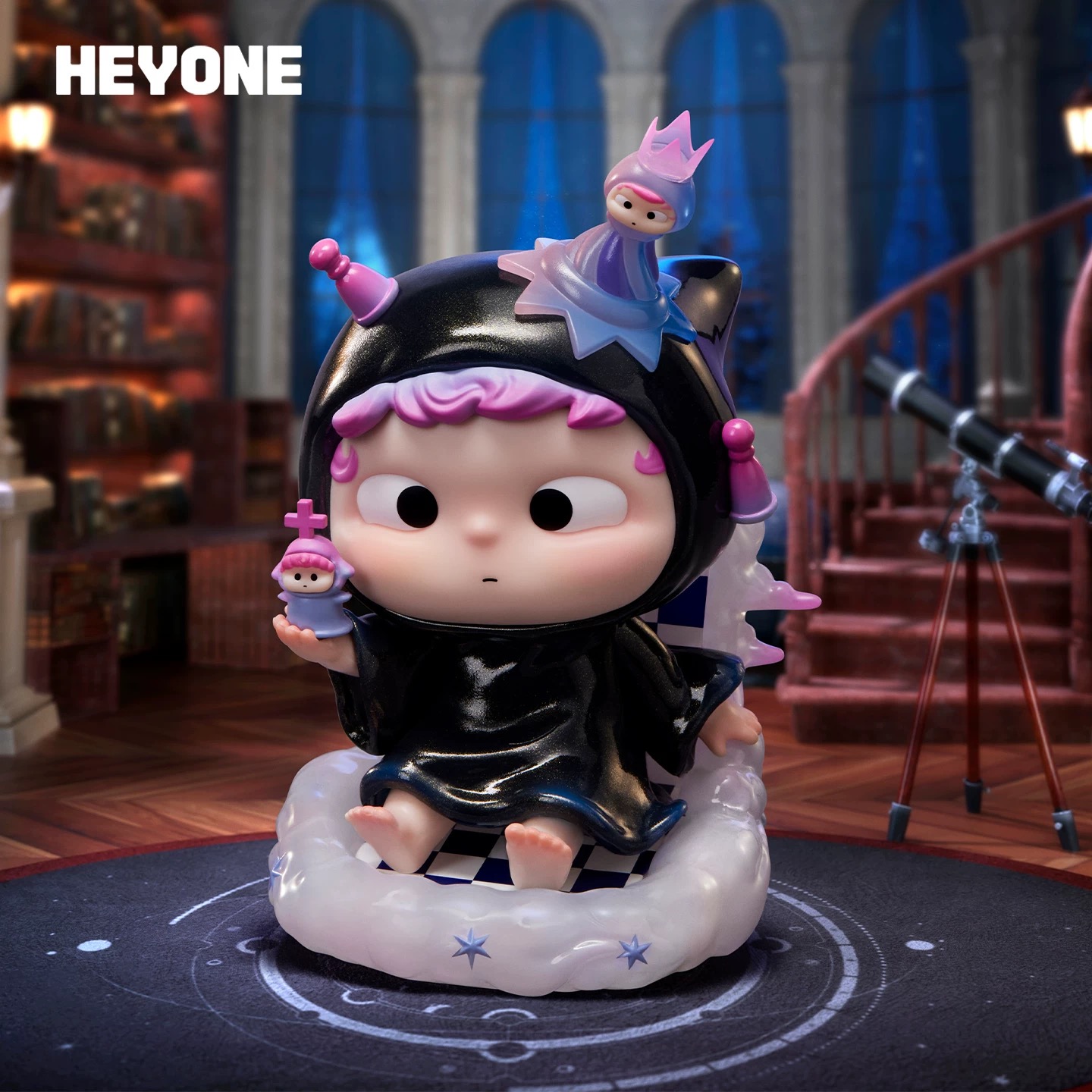 【文代拆】Heyone黑玩新品集合灵感回廊系列盲盒潮玩公仔手办摆件