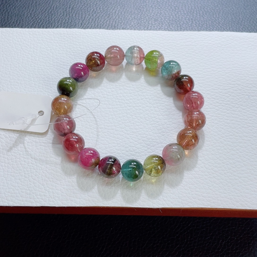 碧玺手链未镶嵌19.8mm左右