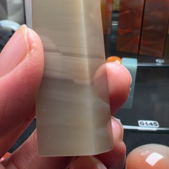老挝石优质润地印石