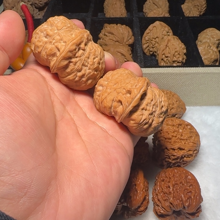 文玩核桃把件南瓜墩
