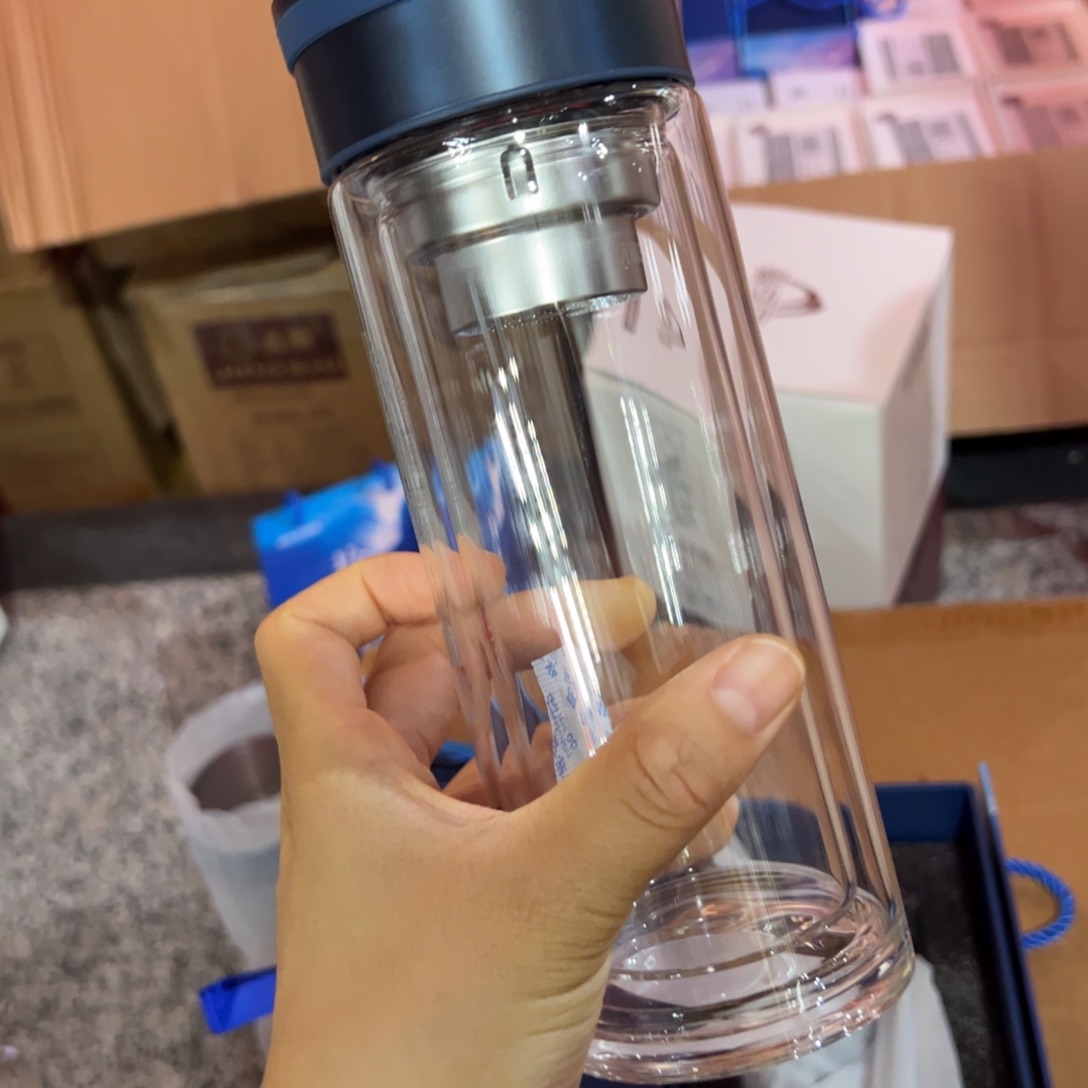 抗菌呗340340蓝色玻璃杯抗菌呗