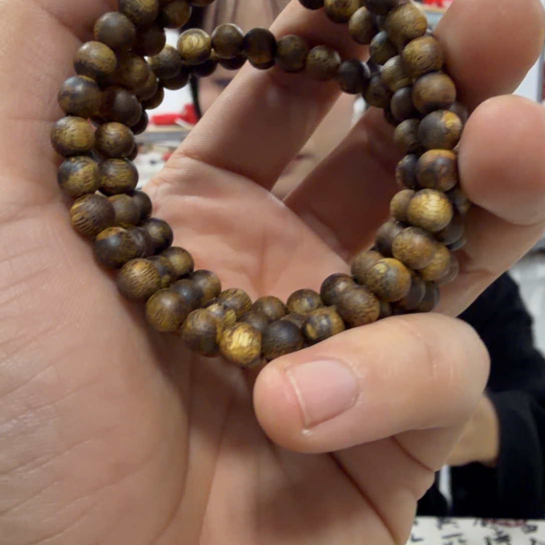 沉香沉香碎屑沉香莺歌绿园6mm