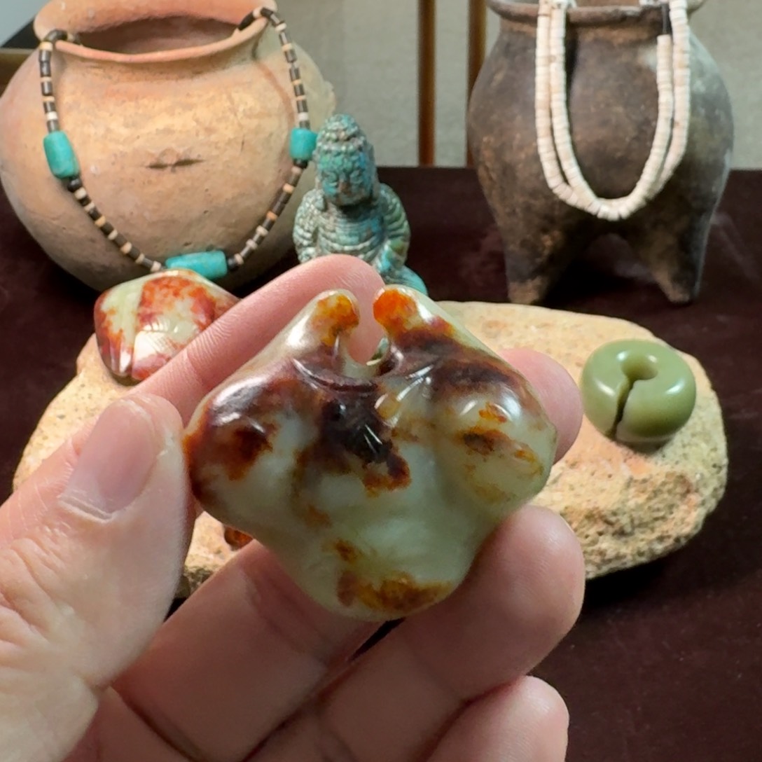 和田玉颈饰未镶嵌c****n