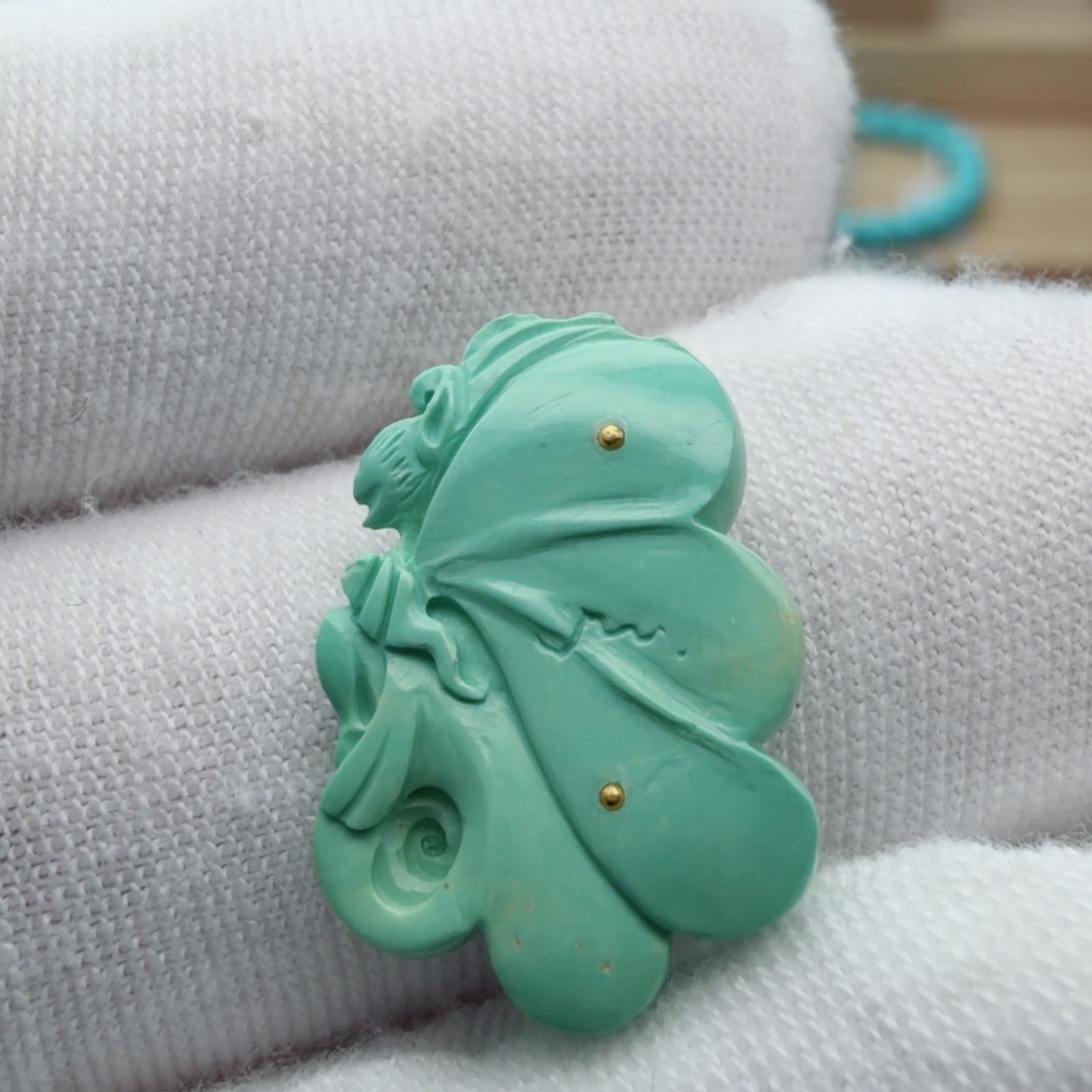 绿松石未镶嵌珠宝奇石