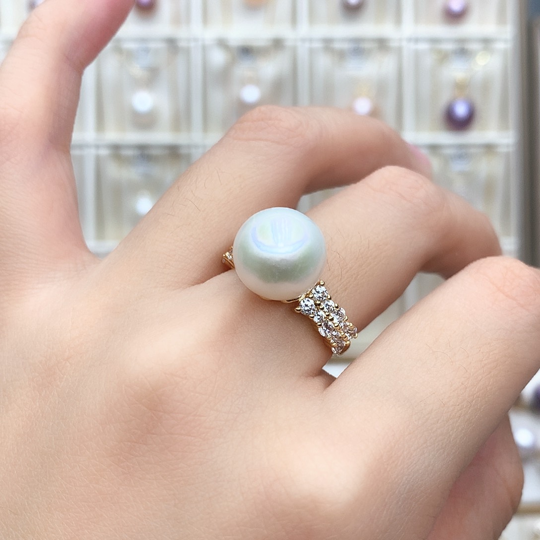 淡水珍珠颈饰合金