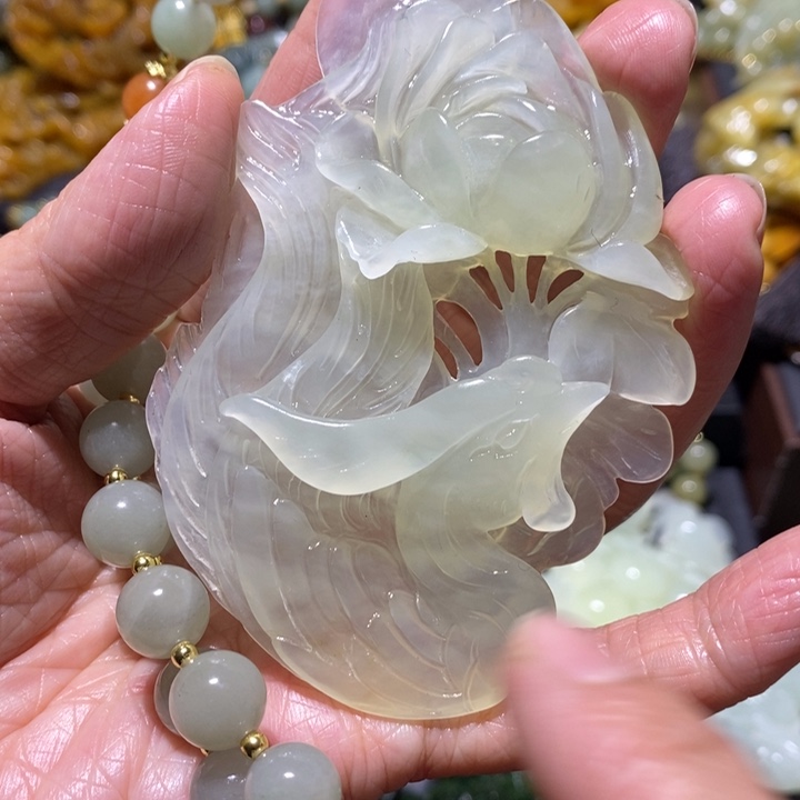 岫玉岫玉吊坠未镶嵌