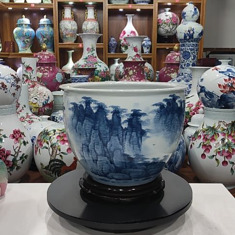 瓶景德镇陶瓷花瓶子子