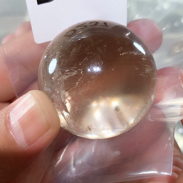 水晶天然水晶球D237未镶嵌星***?