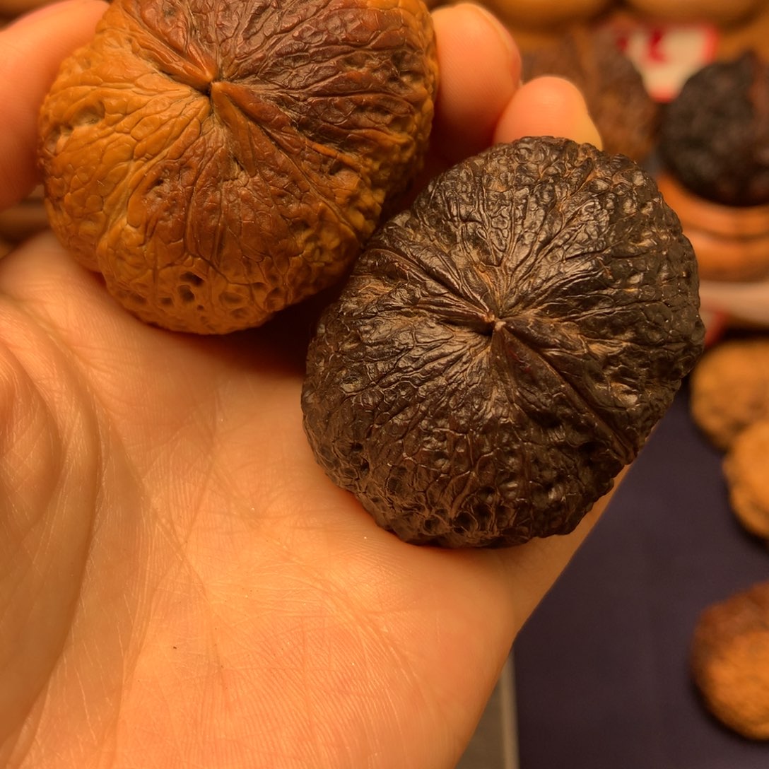 文玩核桃吊坠芭蕉扇