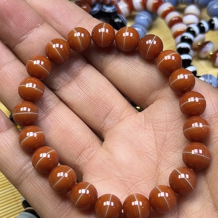 玛瑙/玉髓未镶嵌手串