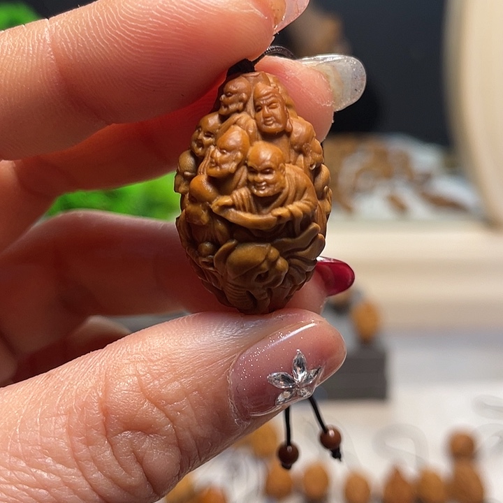 橄榄核吊坠橄榄核