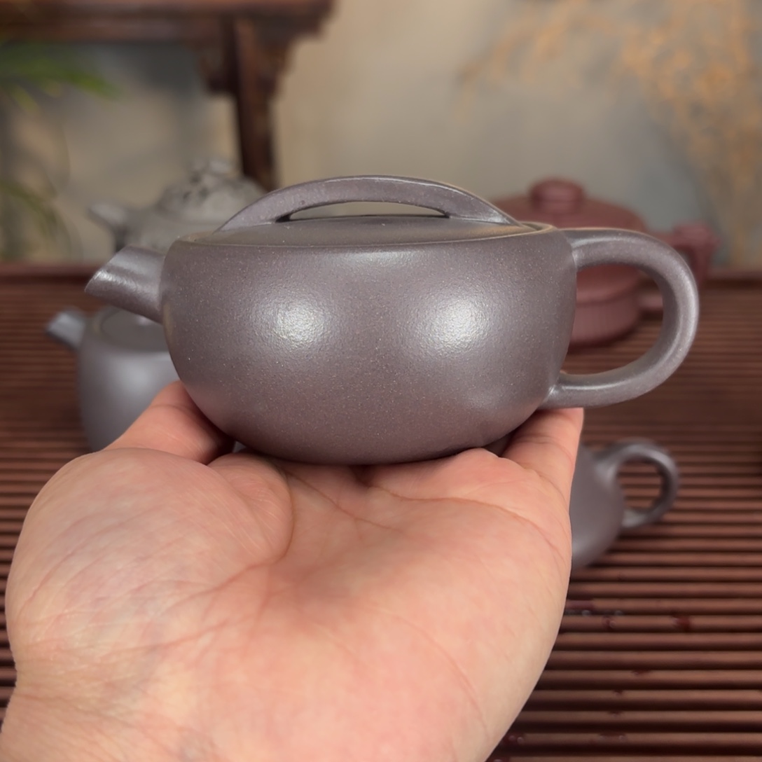 紫砂茶壶一片瓦170毫升